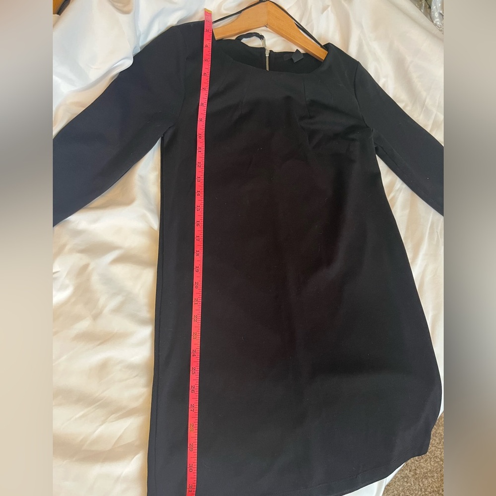 H&M Black Zippered Dress Top women’s
